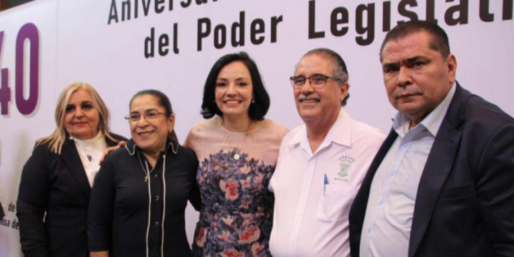 Reconoce diputada Adriana Hernández labor de agremiados del STASPLE