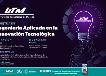 UTM abre convocatoria para maestría en Innovación Tecnológica