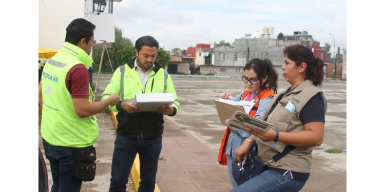 SSM despliega brigadas en colonias inundadas de Morelia