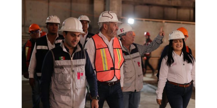 Nuevo mercado de Pátzcuaro, obra para el pueblo, al 50% de construcción: Bedolla