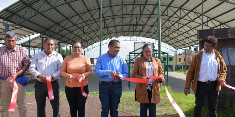Inaugura Bladimir González 3 obras en Tarímbaro