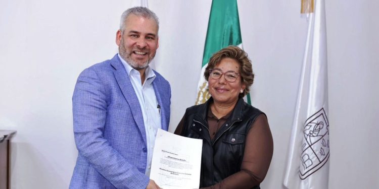 Designa Bedolla a Martha Rendón como titular de la Cofom