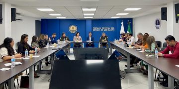 Participa FGE en reunión del Comité Interinstitucional en Materia de Trata de Personas en el Estado de Michoacán (COTRAPEM)