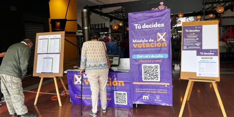 Abiertos, centros de votación de proyectos ciudadanos registrados en el Presupuesto Participativo