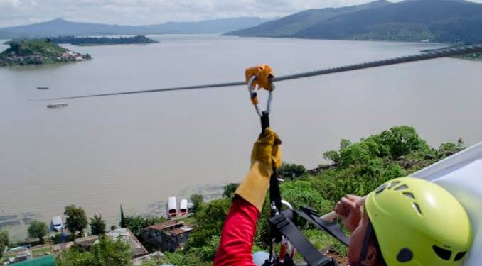 ¿Eres fanático de la adrenalina? Tienes que conocer la tirolesa de la isla de Janitzio