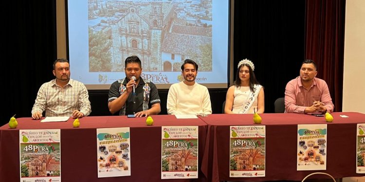 Feria de la Pera en Ucareo tendrá actividades culturales y deportivas