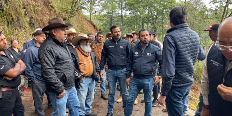 Refrenda Alfonso Martínez, apoyo a pobladores de Jesús del Monte y San Miguel del Monte