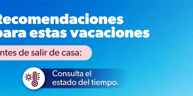 ¿Vas a salir de vacaciones? Sigue estas recomendaciones de PC estatal