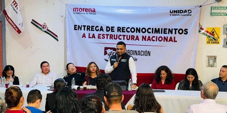 Morena Michoacán sigue con la ruta de agradecimiento en la entidad