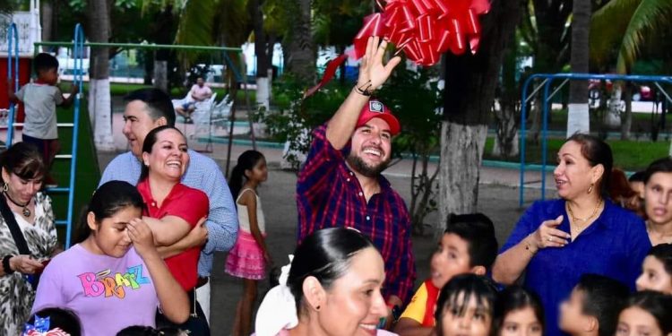 Impulsa Reyes Galindo espacios de sano esparcimiento para familias huacanenses