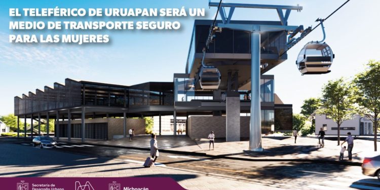 Mujeres merecen un medio de transporte seguro: Sedum, ante construcción del teleférico de Uruapan