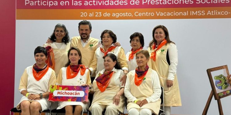 Refrenda Voluntariado del IMSS en Michoacán vocación de servicio hacia pacientes hospitalizados y sus familiares