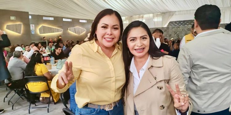 Mujeres y sectores sociales caminaremos de la mano de la Senadora Araceli Saucedo Reyes aseguró Julisa Farías