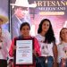 Gobierno estatal homenajea a 63 artesanos por 25 años de trayectoria