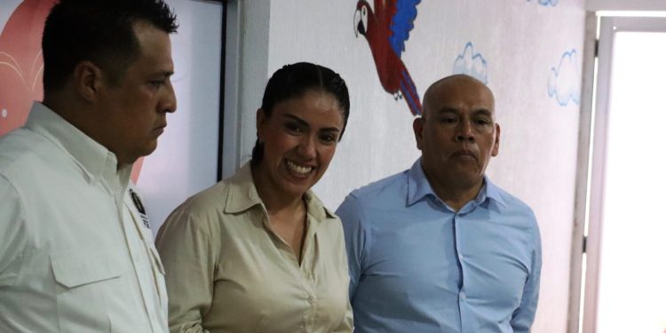 Inauguran autoridades ludoteca en la fiscalía de la región de Apatzingán