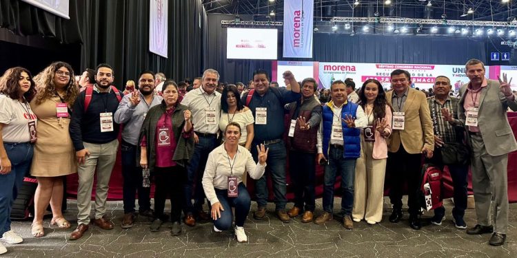 Augura Morón fortalecimiento de Morena con Luisa María Alcalde al frente