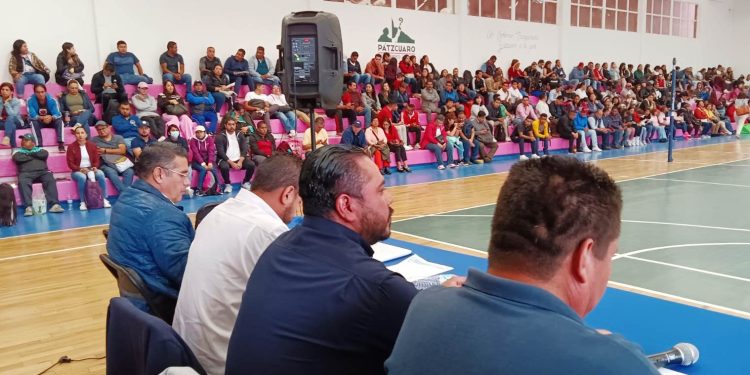 Asamblea estatal representativa ampliada de la CNTE toma acuerdos en la región Pátzcuaro