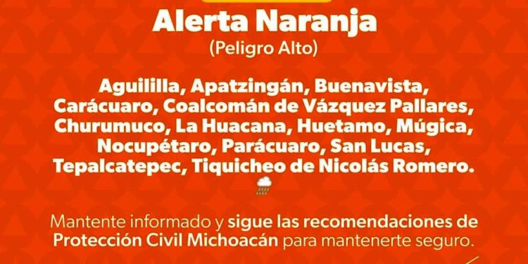 En Apatzingán alertan comunidades cercanas al Río Grande