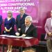 Jueces y magistrados por voto popular; Bedolla firma iniciativa de reforma al Poder Judicial