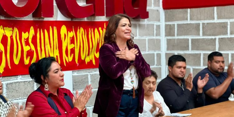 En Maravatío, ni un paso atrás por el segundo piso de la 4T: Fabiola Alanís