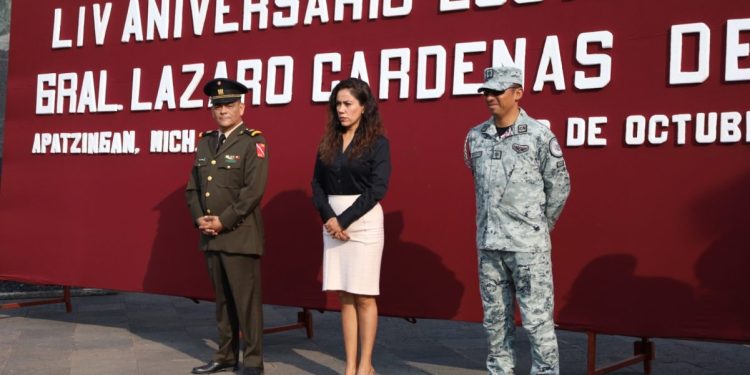 Aniversario LIV Luctuoso del General Lázaro Cárdenas del Río en Apatzingán