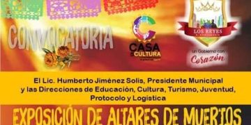 Invita Ayuntamiento de Los Reyes a celebrar el Día de Muertos con Concurso de Catrinas y Exposición de Altares