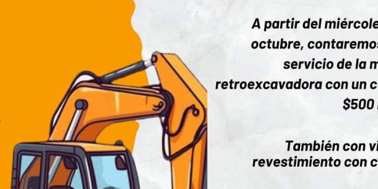 Ofrece Ayuntamiento de Morelos servicios de construcción a precios accesibles para impulsar el desarrollo comunitario