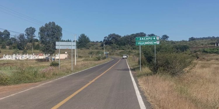 Lista la rehabilitación de camino a Caurio de Guadalupe, en Jiménez: SCOP