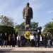 Octavio Ocampo monta guardia de honor en conmemoración del 54 aniversario luctuoso del general Lázaro Cárdenas del Río