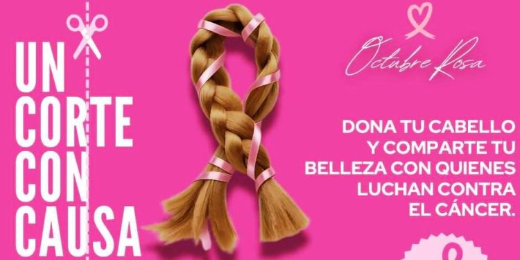 Exhorta Humberto Jiménez Solís a sumarse a la Campaña de Donación de Cabello en Los Reyes por el Mes Rosa
