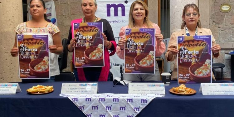 Ayuntamiento de Morelia invita a la tradición culinaria de la 3ra Feria del Uchepo y la Corunda