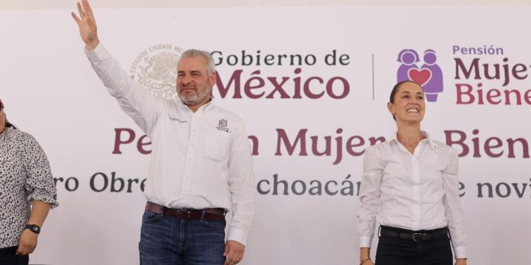 Continuaremos trabajando de la mano con Sheinbaum estos tres años: Bedolla