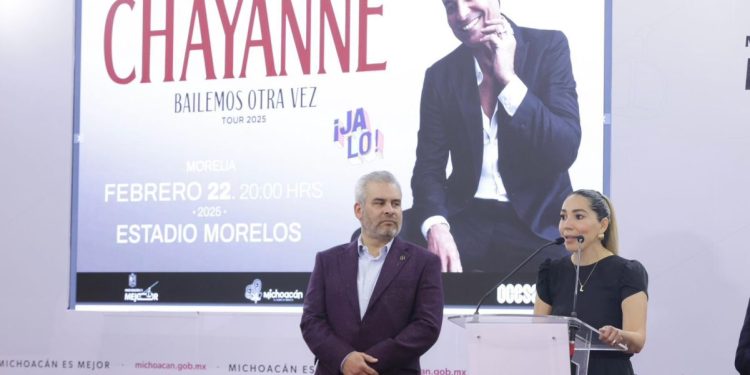 Concierto de Chayanne buscará derrama económica para turismo y restaurantes: Bedolla