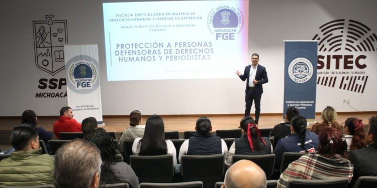 Capacita FGE a personal del C5 en materia de actualización a protocolos de atención y actuación