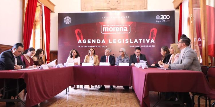Con enfoque humanista presenta GPMORENA su Agenda Legislativa