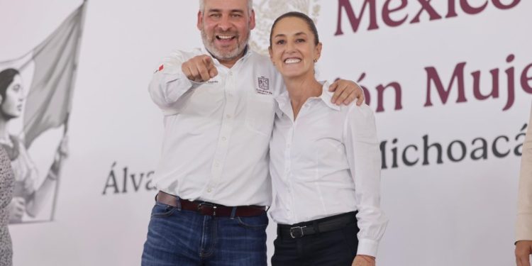 Siempre vamos a apoyar a Michoacán: Sheinbaum