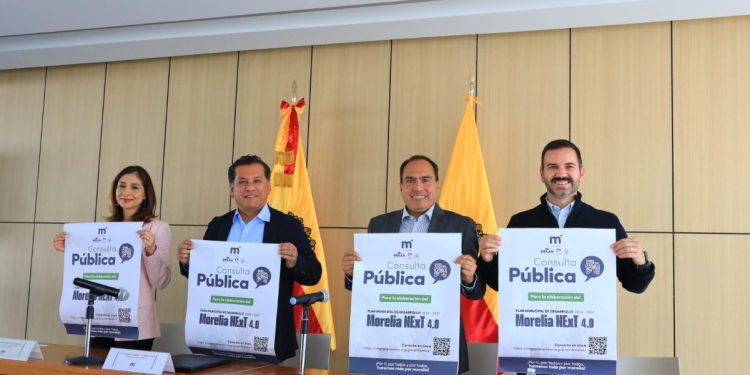 Gobierno de Morelia anuncia consulta pública para el “Plan Municipal de Desarrollo 2024-2027”