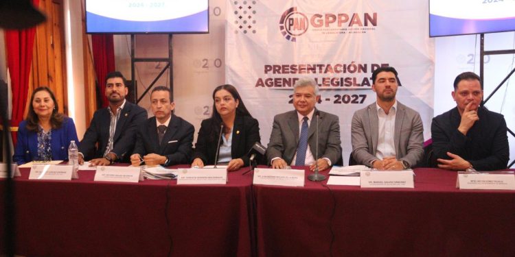 Presenta GPPAN su agenda legislativa 2024-2027 para esta 76 Legislatura