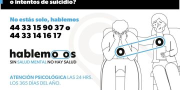 Gobierno estatal ofrece atención telefónica gratuita en salud mental