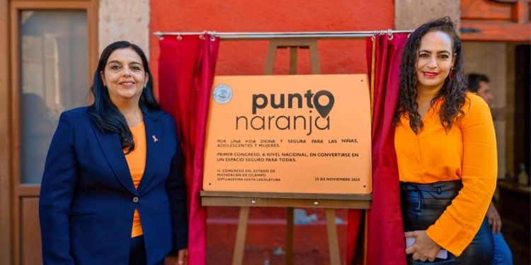 Por una vida libre de violencia de género, Congreso de Michoacán se convierte en espacio seguro para las mujeres: diputada Tere Herrera