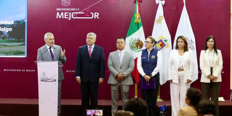 Bedolla, comprometido con la UMSNH