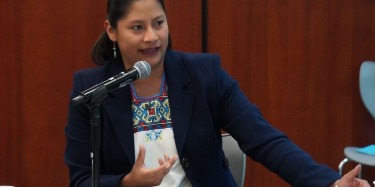 Invita Celeste Ascencio a indígenas y grupos de la diversidad a buscar candidaturas al Poder Judicial