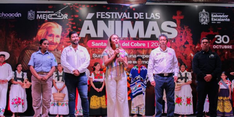 Concluye con éxito el Festival de las Ánimas, Santa Clara del Cobre 2024