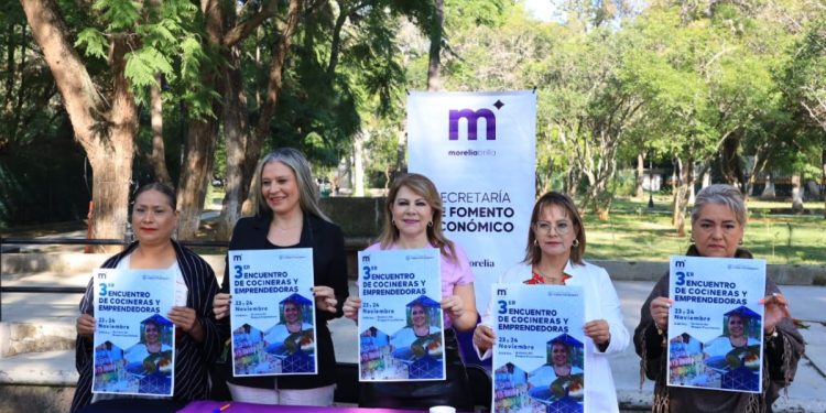 Con Sabor y creatividad, Gobierno de Morelia anuncia el 3er Encuentro de Cocineras y Emprendedoras