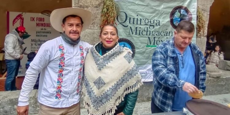 Promueven riquezas culturales, tradicionales y gastronómicas de Quiroga en Italia