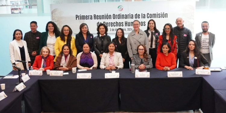Comision de Derechos Humanos del Senado presenta programa de trabajo