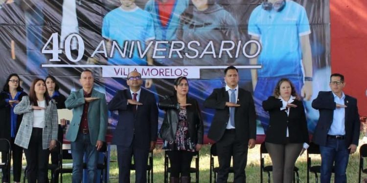 Celebra Julio César Conejo Alejos 40 años de excelencia educativa y compromiso con la comunidad del COBAEM Villa Morelos