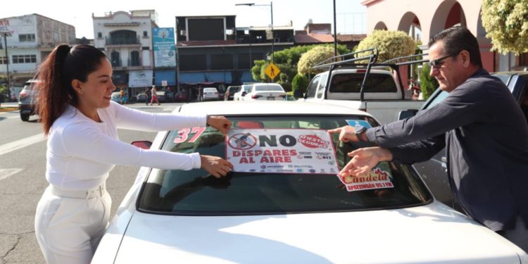Apatzingán inicia campaña “No Dispares Al Aire” rumbo a las fiestas decembrinas