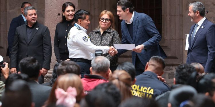 Policía Morelia, de las mejores del país: Alfonso Martínez