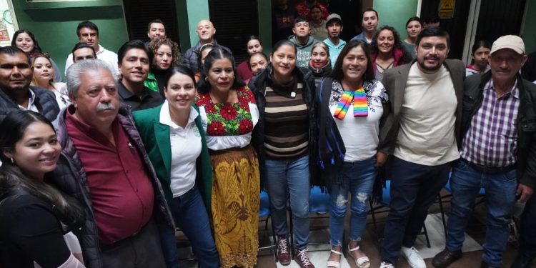 Celeste Ascencio, un puente entre Tingündín y el Senado de la República